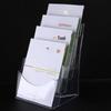 A4 Acrylic Three-Layer Brochure and Leaflet Display Stand