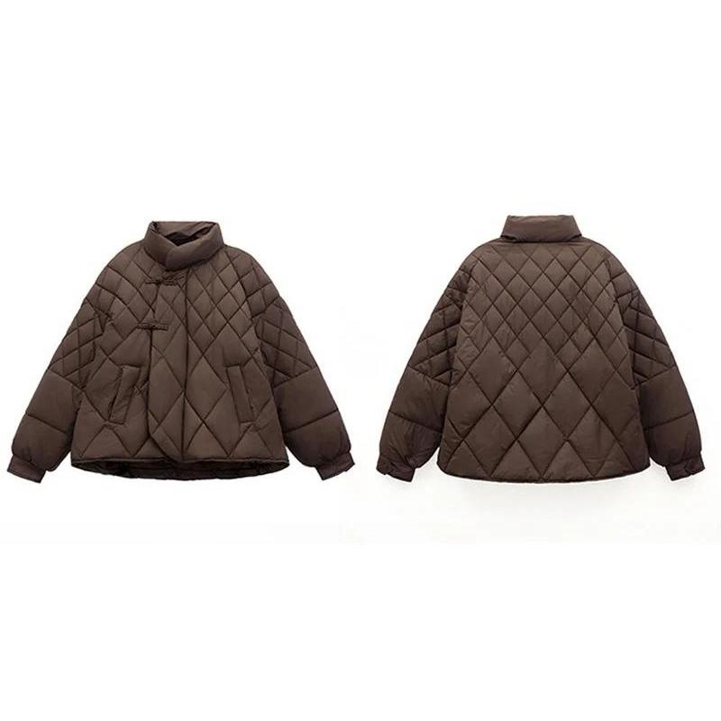 Women's Lightweight Down Cotton Jacket Women Winter Jacket Cotton Padded Coat Clothes Loose Female Parkas Outerwear