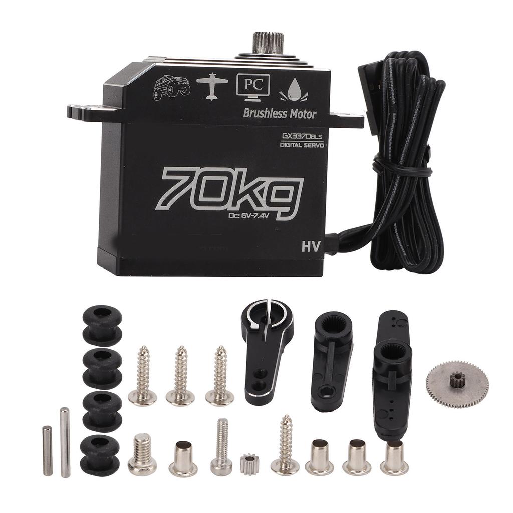 9imod 70KG Digital Servo Waterproof 14V HV 180°270°360°AL Brushless RC Servo