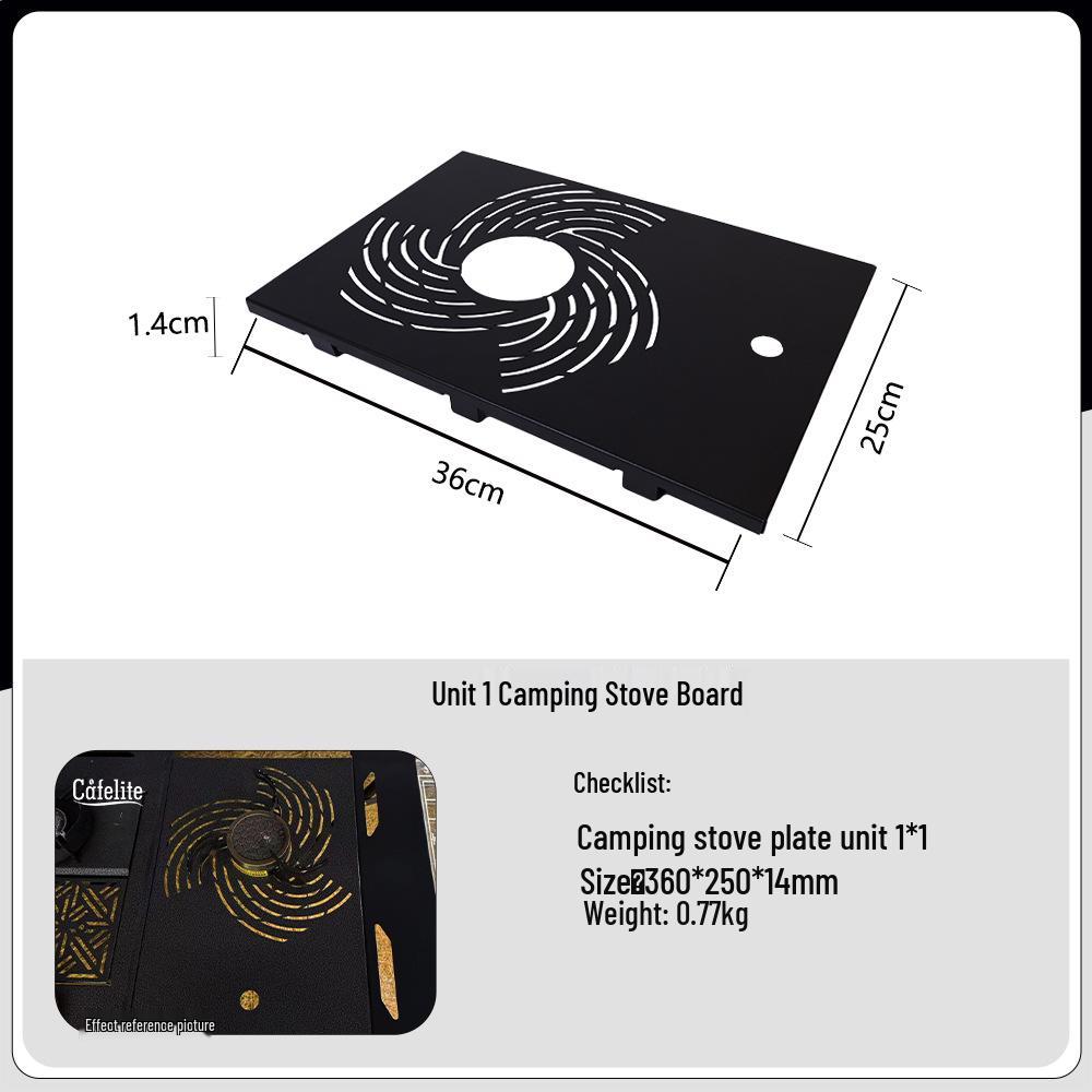 

IGT Folding Table Top Stove Plate: Portable Outdoor Camping Stove & Single Unit Board for Picnic