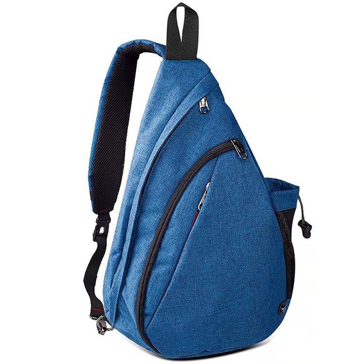 Herren Umhängetasche Lässige Sport Brusttasche Damen Schultertasche mit großer Kapazität Reise Aufbewahrungstasche Rucksack