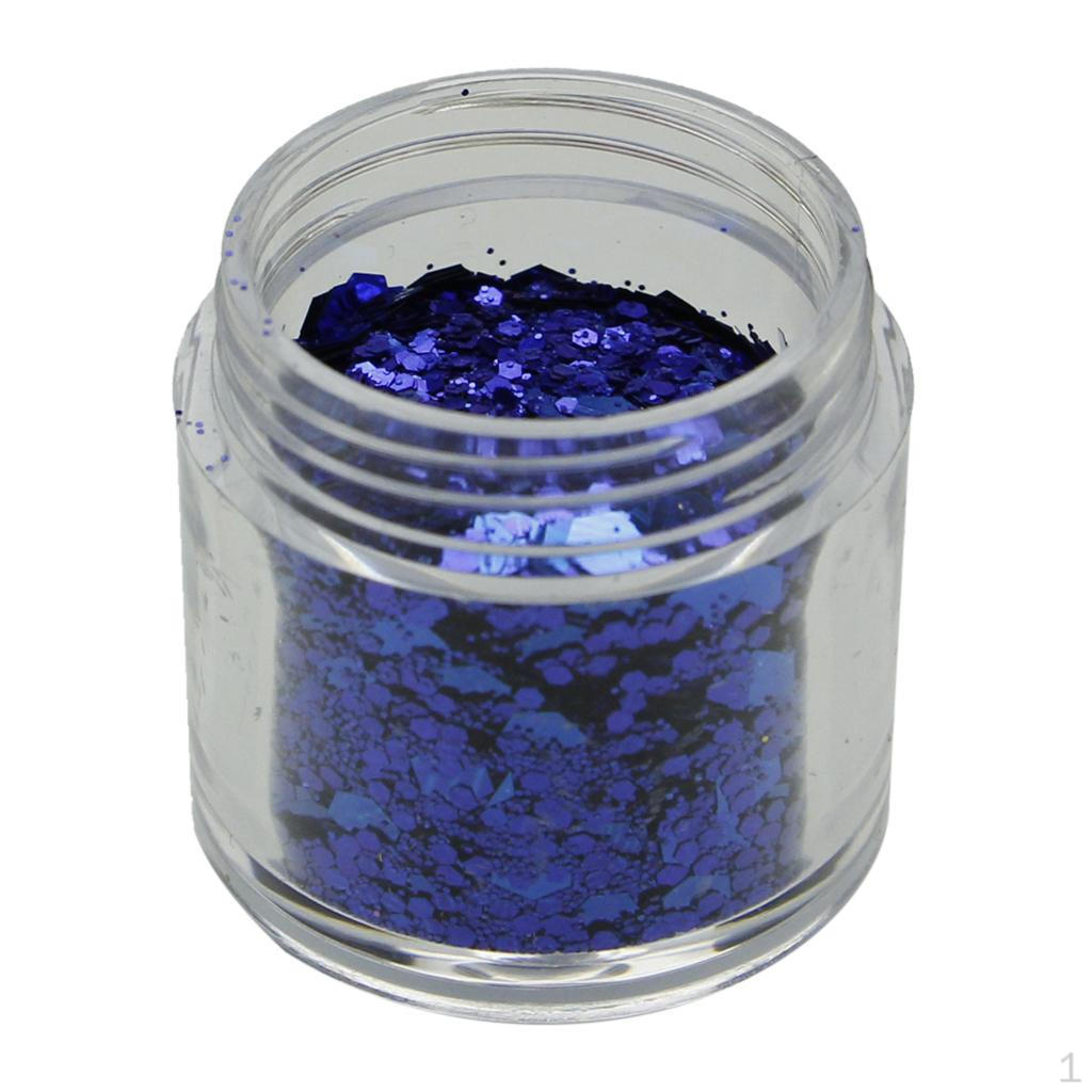 

Блестки с мерцающими блестками, хлопьями для, Royalblue