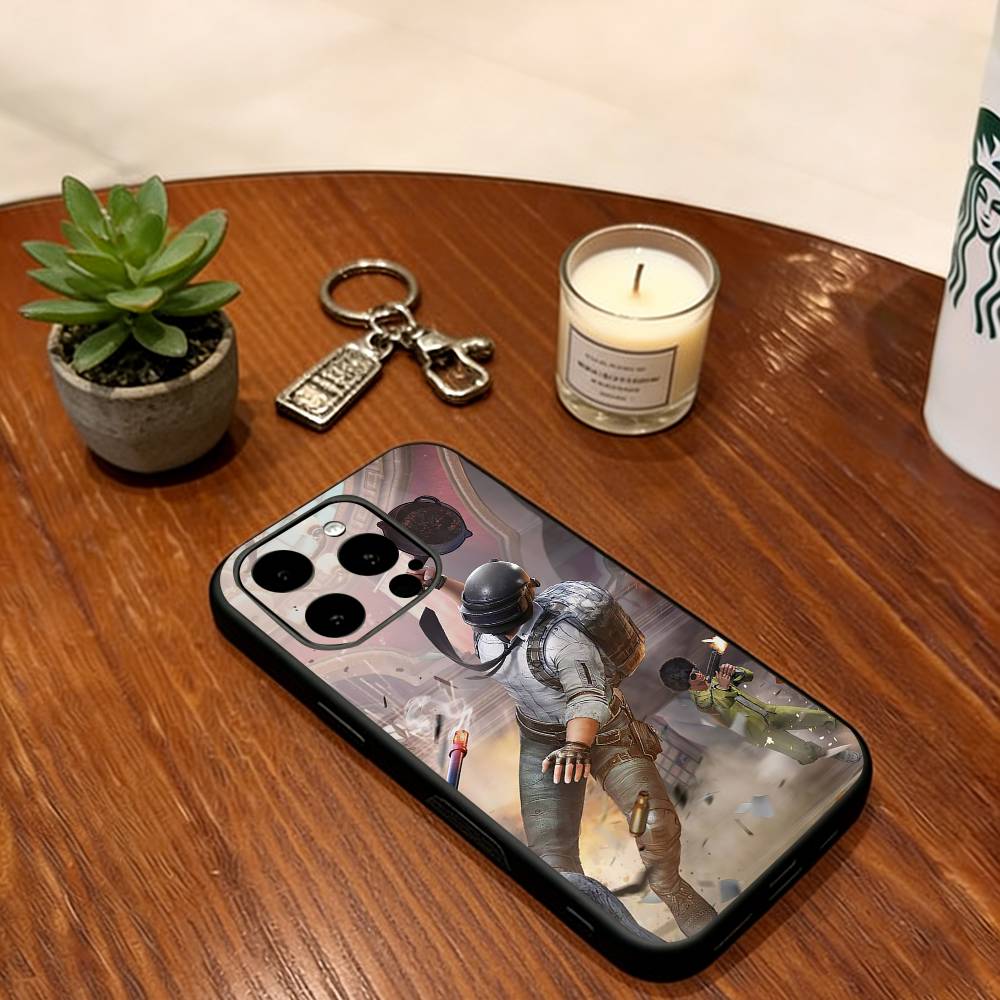 

PUBG Phone Case Silicone Soft For IPhone 17 16 15 14 13 12 11 X XR Plus Pro Max Plus iPhone16e