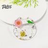Talos Car Coaster, Durable Resin Flower Drink Mirror Polished Unique Coffee Cup Holder, for Interior Accessories