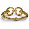 Excellent GUCCI Bangle Horsebit gold Women Used