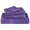 VidaXL Serviettes de sauna 2 pcs violet 80x200 cm 360 g/m² 100% coton, serviette, serviette de bain, serviette en coton 136887