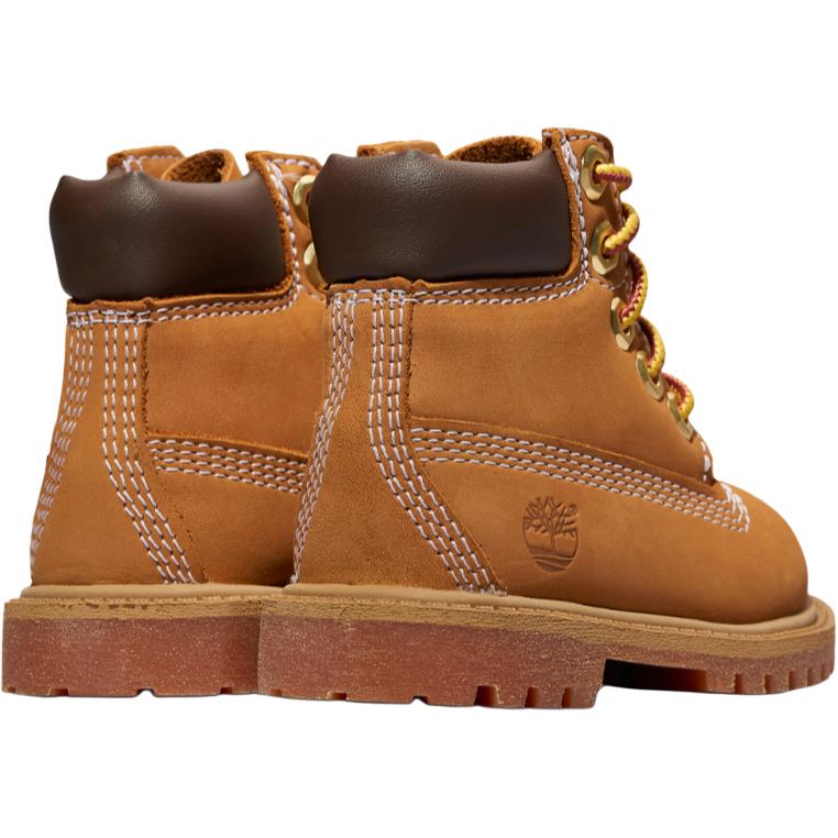 Timberland Stivale Premium da 6 Pollici per Bambini Piccoli Grano Scarpe da Ginnastica per Bebè Tan TB112809-713