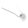 S Shaped Toilet Scrub Brush Dead Corner Cleaning Dense Brush Hair Toilet Scrub Brush for Bathroom