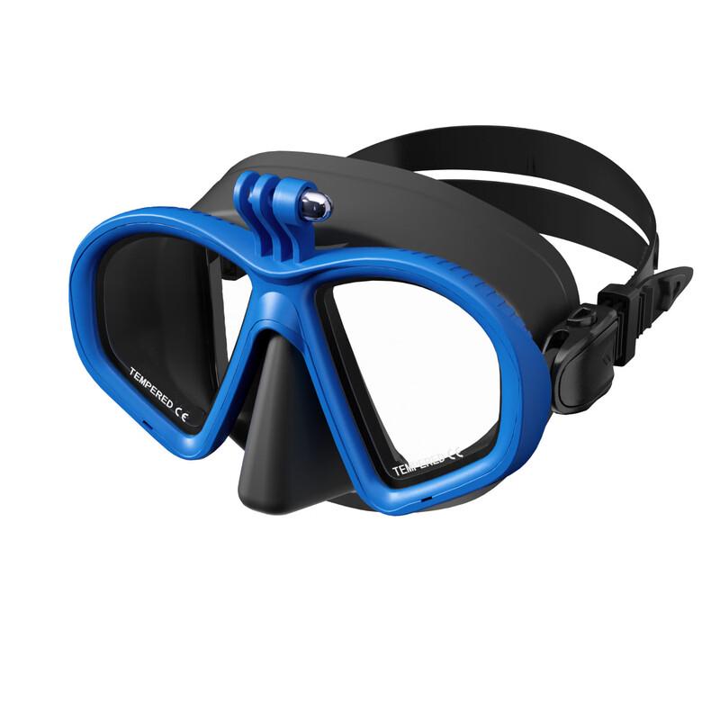 Alliance Messenger Anti-Fog Snorkel Mask with GoPro Mount