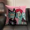 Psychocuties Psycho-Cuties Cartoon Pillow Case Double-Sided Printing Short Plush Sofa Cushion Cover Bedroom Bedside Pillow