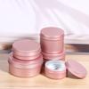 5-180Ml Cream Jar Tin Cosmetic Lip Balm Containers Nail Derocation Crafts Pot Refillable Bottle Screw Thread Empty Candles Box