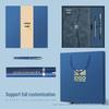 In-Stock A5 Notebook: Business Gift with Thickened Soft Leather, High-Appearance Design, Buckle Closure, and Gift Box