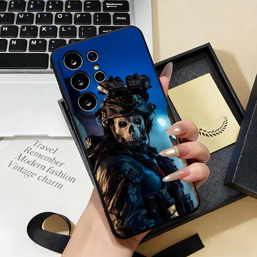 

COD Call Of Duty G-Ghosts Phone Case For Samsung S26 S25 S24 FE S23 S22 S21 Plus S20 Ultra Note20Ultra Black Soft Shell Galaxy S23 FE