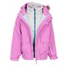 TRESPASS Girls Plain 3 In 1 Jacket