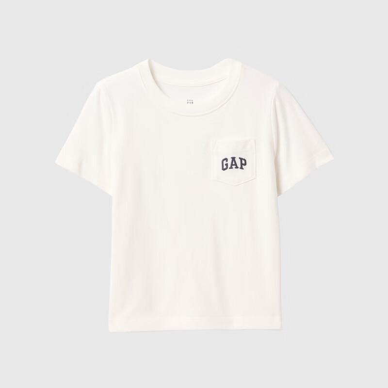 Gap Toddler Embroidered Logo Pocket Cotton Short Sleeve T-Shirt