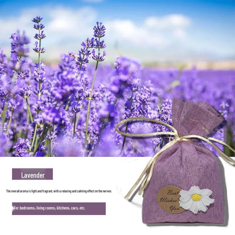 Scented Sachet for Home, Bedroom, Car - Floral Fragrance with Incense Burner Ornament