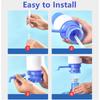 Water Bottles Pump Manual Hand Pressure Drinking Fountain Pressure Pump Water Press Pump With An Extra Short Tube Food Grade