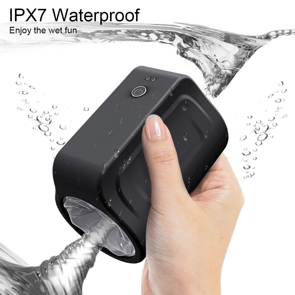 Automatická rotace mužského masturbačního pohárku Silikonový vaginální masturbační sexuální hračky pro muže Mužské masturbační zboží pro dospělé