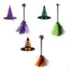 Halloween Broom Hat Pointed Children Kids Decor Nbesen Broomstick for Masquerade