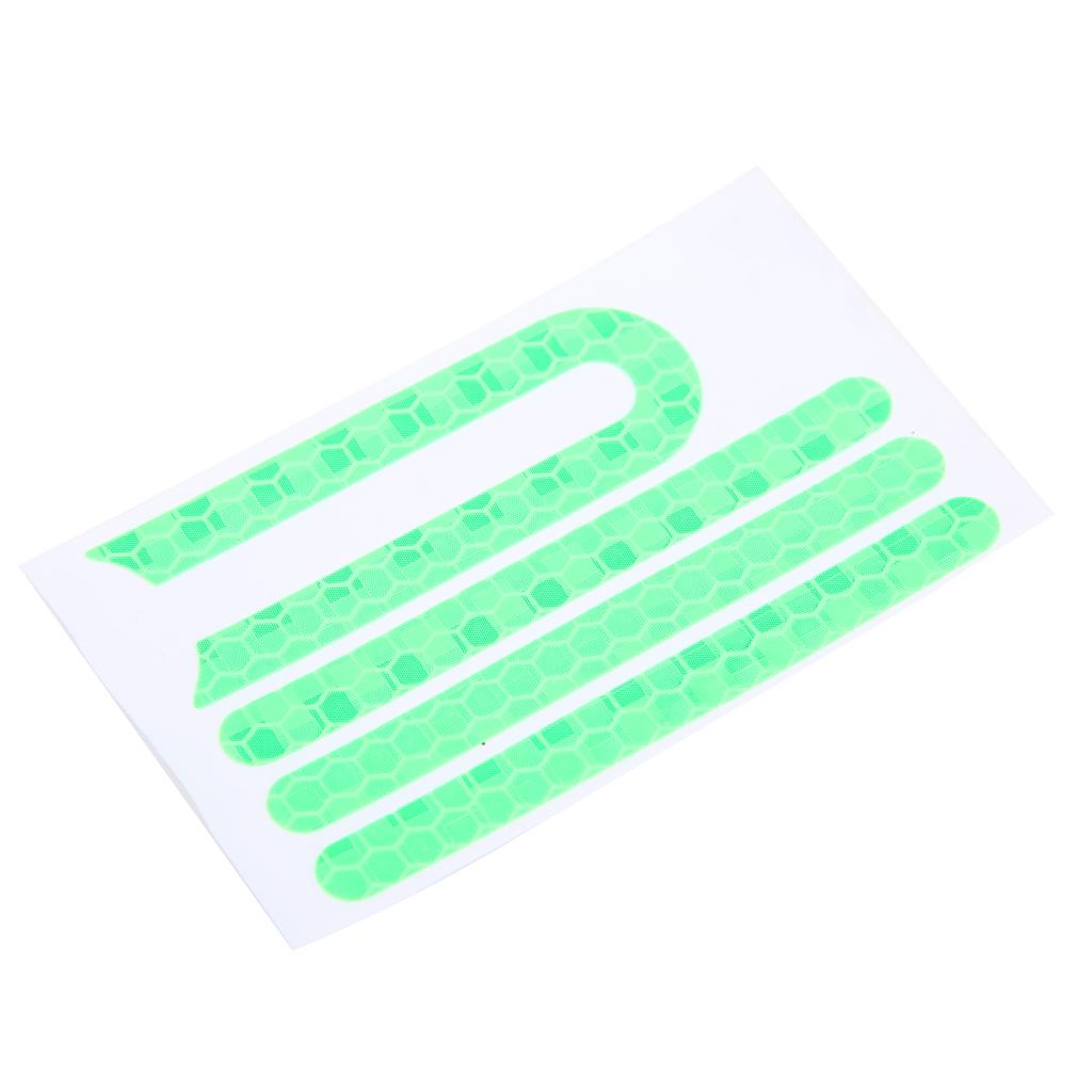 Electric Scooter Reflective Sticker I and U Shaped Strip Stickers for Xiaomi M365 Pro