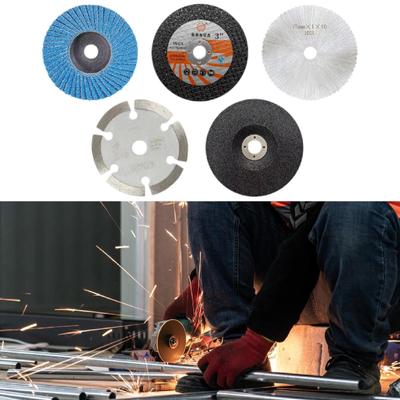 5 Pieces Angle Grinder Cutting Discs Tool Accessories Kits for