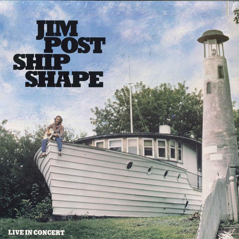 

LP Record JIM POST - Ship Shape FF240 Flying Fish 1980 US Folk