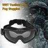 Taktische Schutzbrille Anti Fog UV Schutz Paintball Airsoft Brille Winddicht Motorrad Schießen