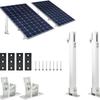 15-30 Degree Tilt Solar Panel Mount Bracket Racking for RV Marine Roof Flat Surface Power System