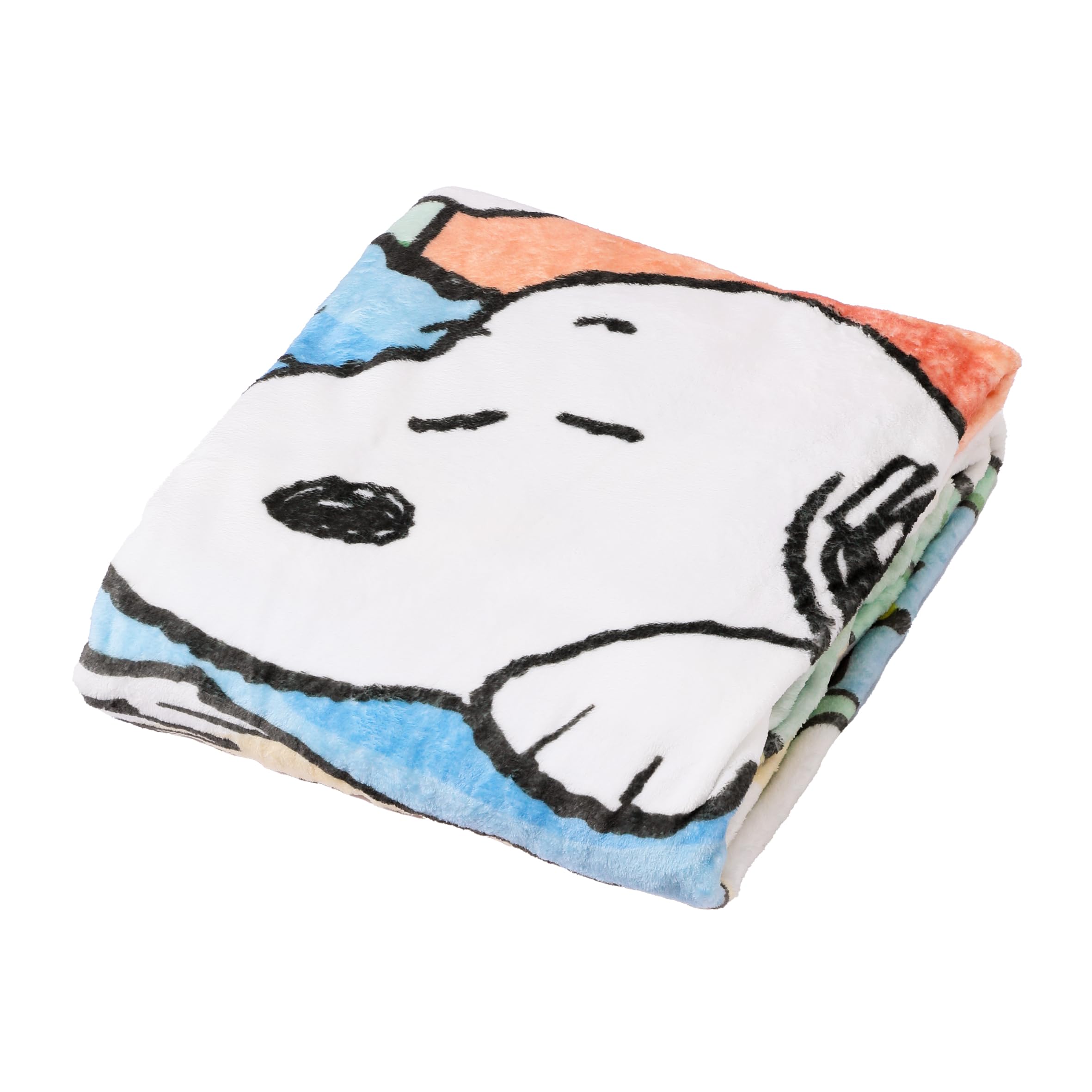 

Nishikawa Snoopy Blanket, Single, Washable, PN3553SK, Sleeping Snoopy and Woodstock, Green, FQ03055087