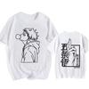 Japanese Anime Funny T Shirt Jujutsu Kaisen Shirt Gojo Satoru Yuji Itadori T-shirt Gothic Tops Tees Mange Tshirt Y2k Casual Top