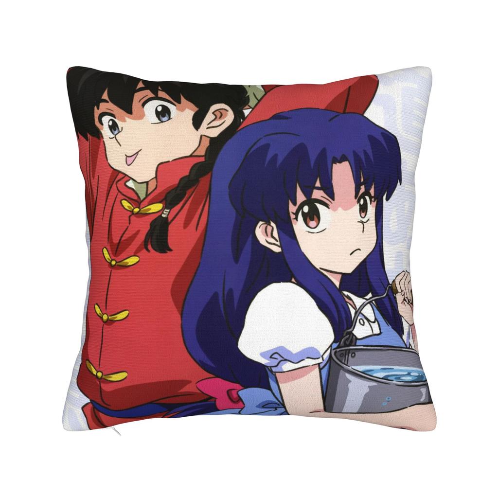 Anime Ranma And Akane Tendo Pillowcase Printing Cushion Cover Decorations  Throw Pillow Case Cover Home Square