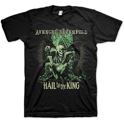 Avenged Sevenfold Hail to the King En Vie T-Shirt Schwarz Neues Unisex T-Shirt