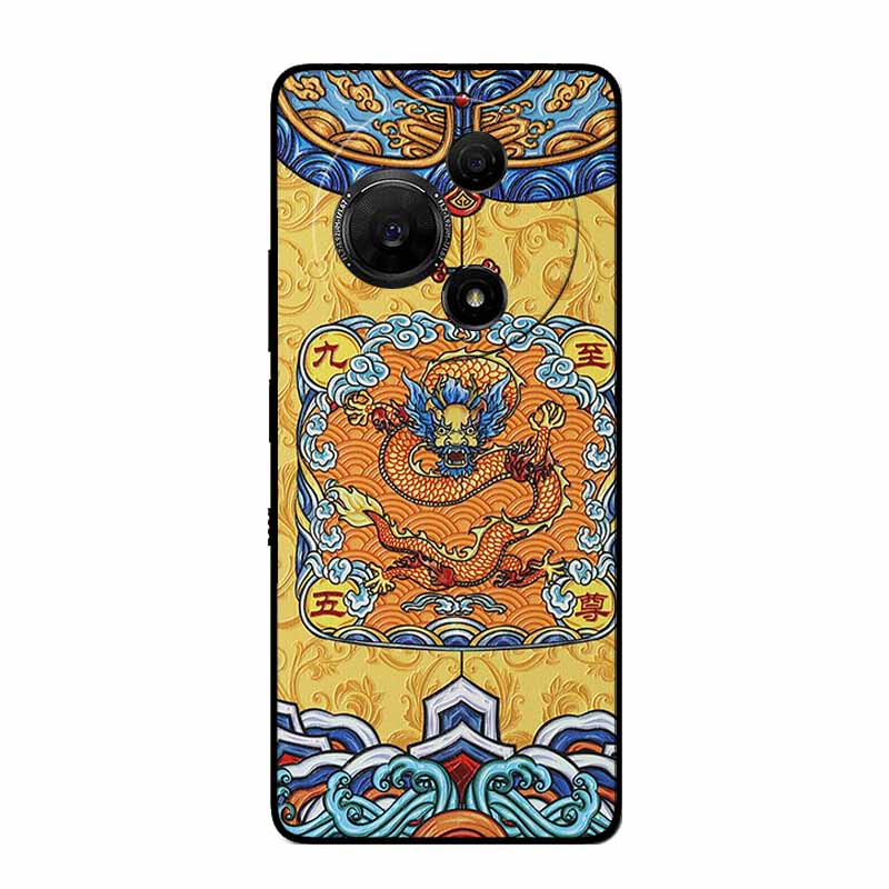 3D Relief Embossed Cover For TCL 60 NxtPaper 4G Case Soft Silicone Back Cover For 60 NXTpaper 4G 3D Relief Funda TCL 60 NXTpaper