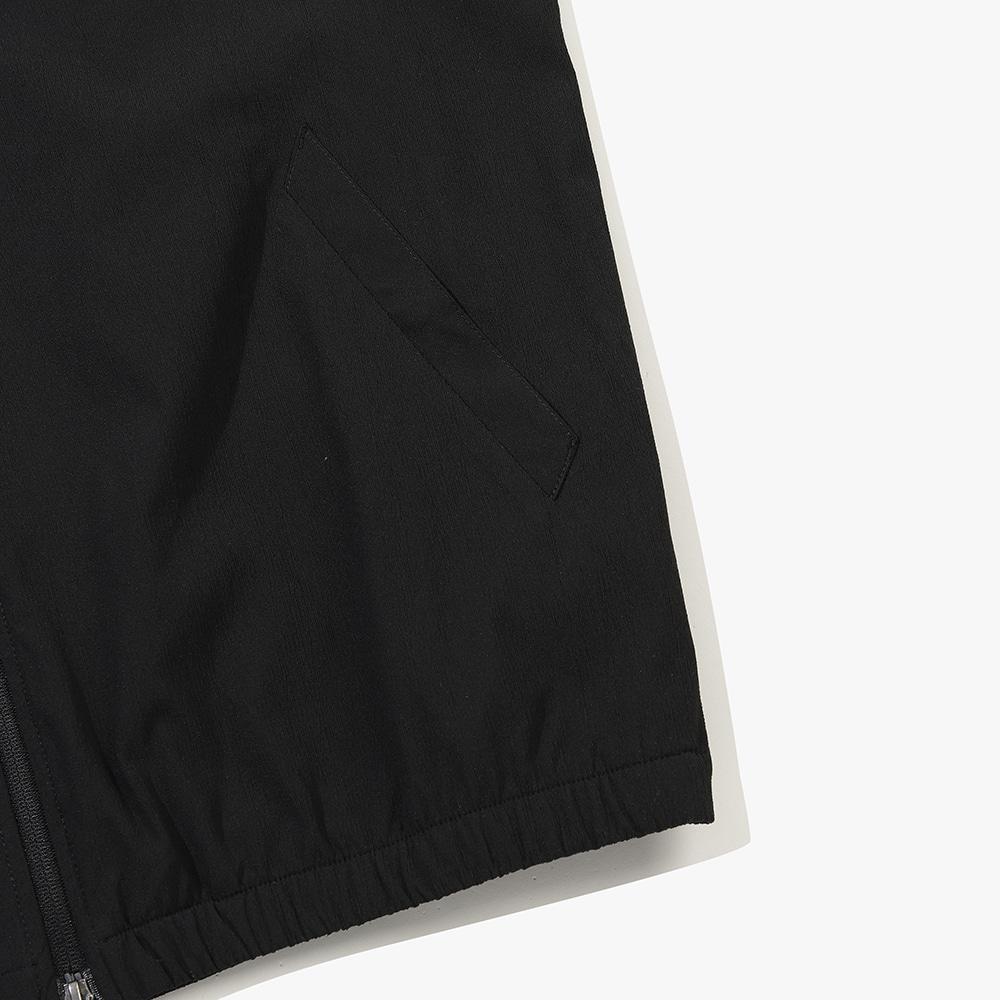Diadora Micro Pleated Jacket Black