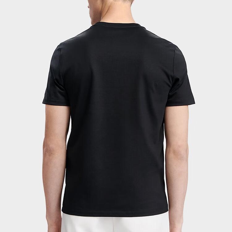 New FILA T Shirts Men's Jet Black F61M427104ABK