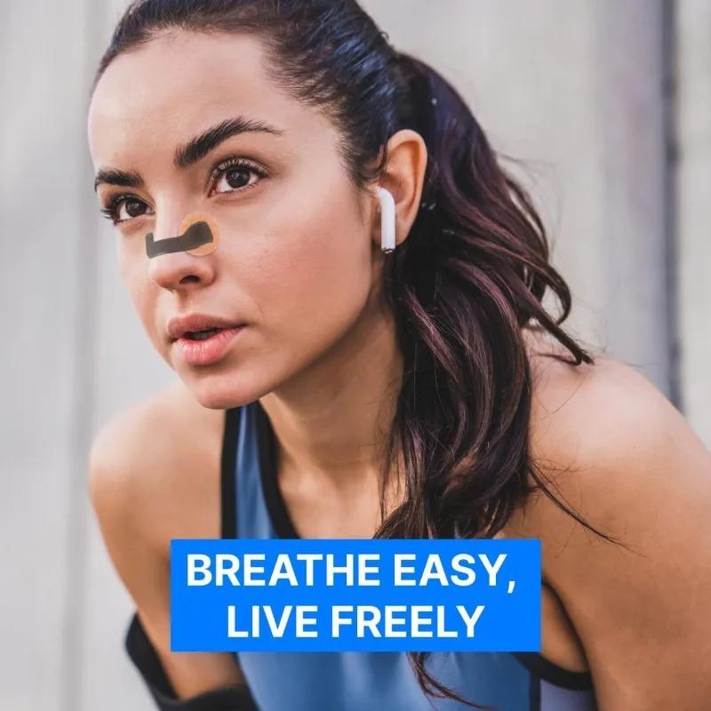 Anti Snoring Nose Vents Nasal Dilator for Better Sleep Snore Relief Breathe Easy Nasal Strips Sports Breathing Aid for Adults