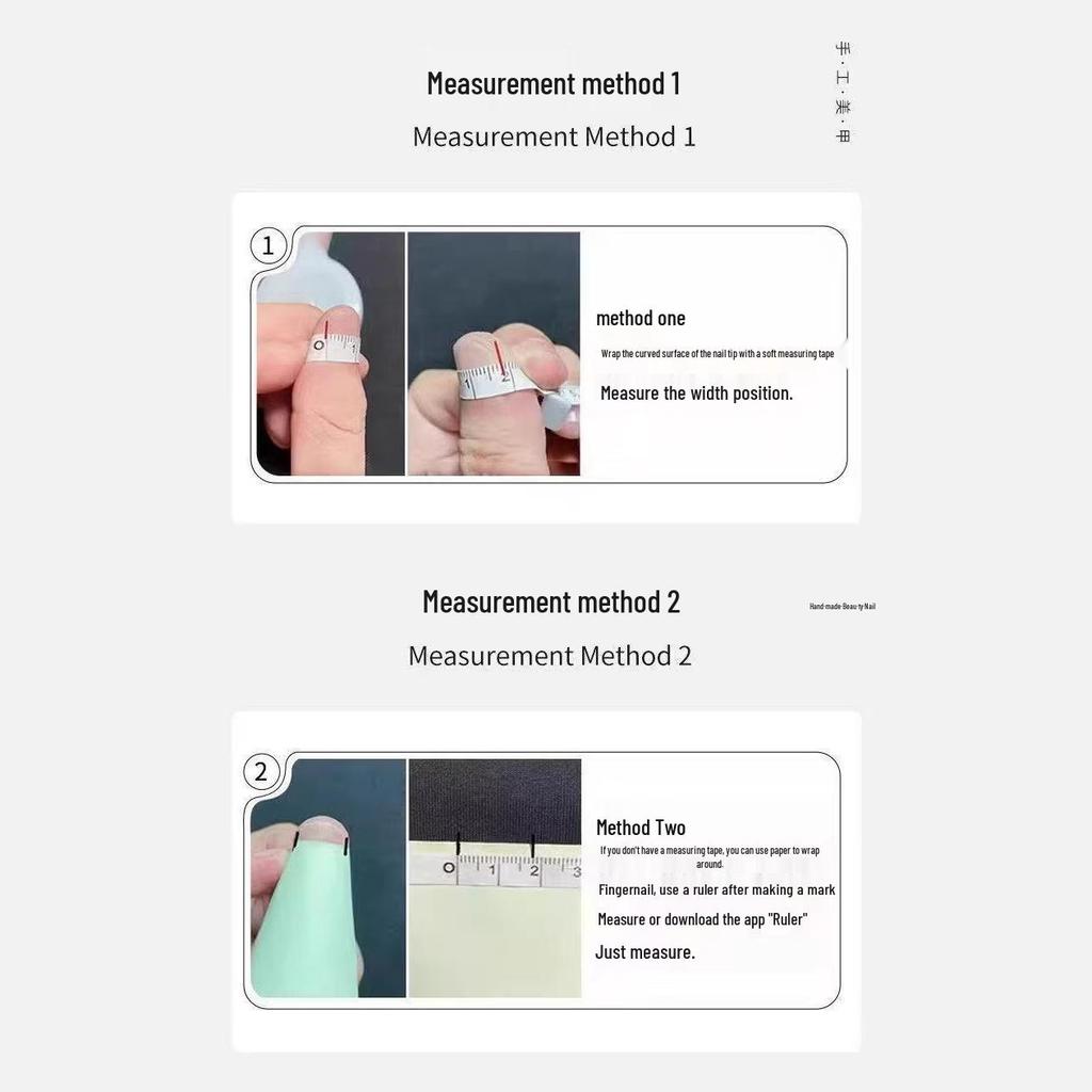 Elegant Noblewoman 3D Hand-painted Mid-length Wearable Nails – Pure Handmade High-End Design