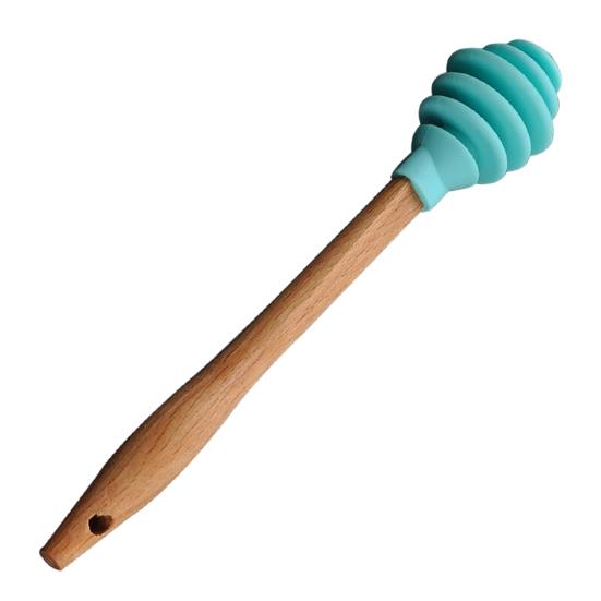 

Honey Splash Bar Длинная ручка с антипригарным силиконовым вязким веществом Палочка для меда для офиса синий