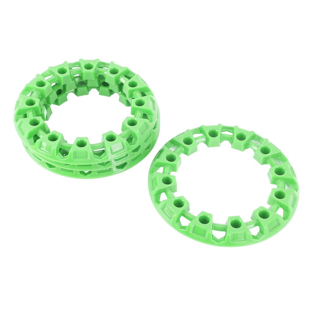 4 Pezzi 6 Pollici Copricerchio Ruota ATV Protezione Mozzo Decorazione Plastica Pneumatici Protezione Cerchione Decorativa Universale per Go Kart
