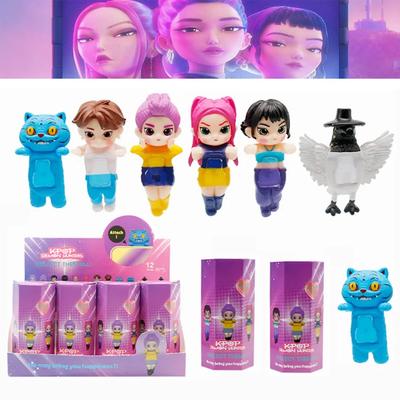 Kpop Chasseurs de Démons Série de Figurines Boîte Aveugle Derpys Tigre Rumi Mira Zoey Sussy Figurine Poupée Mini Décor Modèle Jouets Cadeaux pour Fille