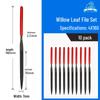 Titanium-Plated Fine Alloy Diamond File Set for Metal Grinding & Deburring