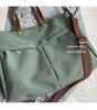 Korean Style Women's Large Nylon Tote Bag - Versatile Canvas Shoulder Bag