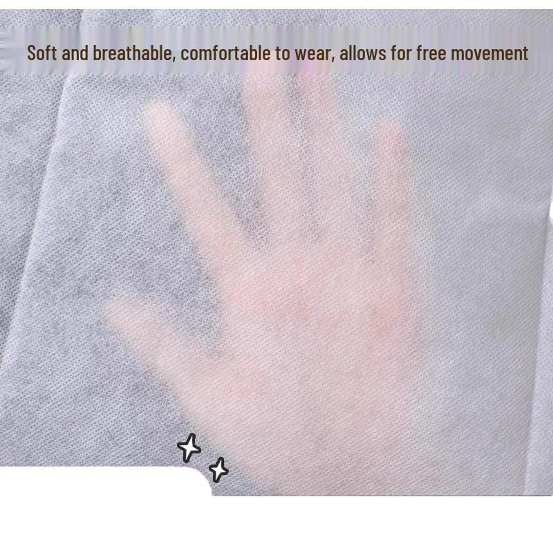 Disposable Non-Woven Waterproof Apron for Adults and Children - Kitchen and Catering Use