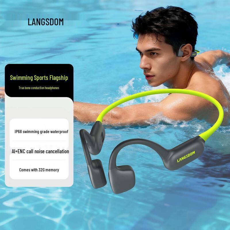Lanston Air Series Open-Ear Bone Conduction Sports Headphones