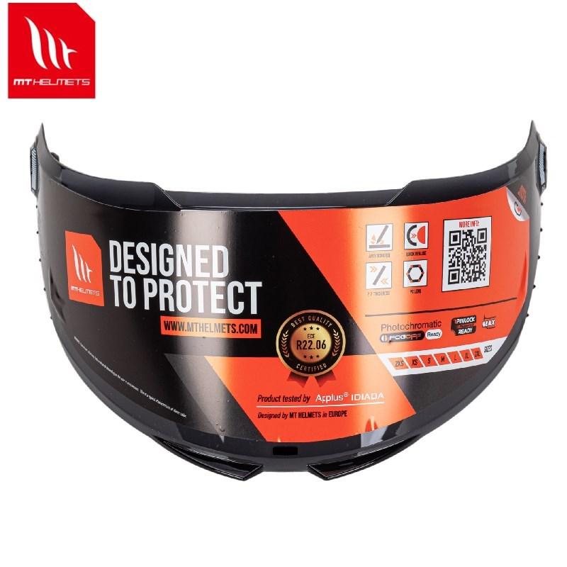 MT-V-28B Face Shield for THUNDER 4 SV Helmet STINGER 2 Helmet Original MT Helmet Replacement Helmet Glass
