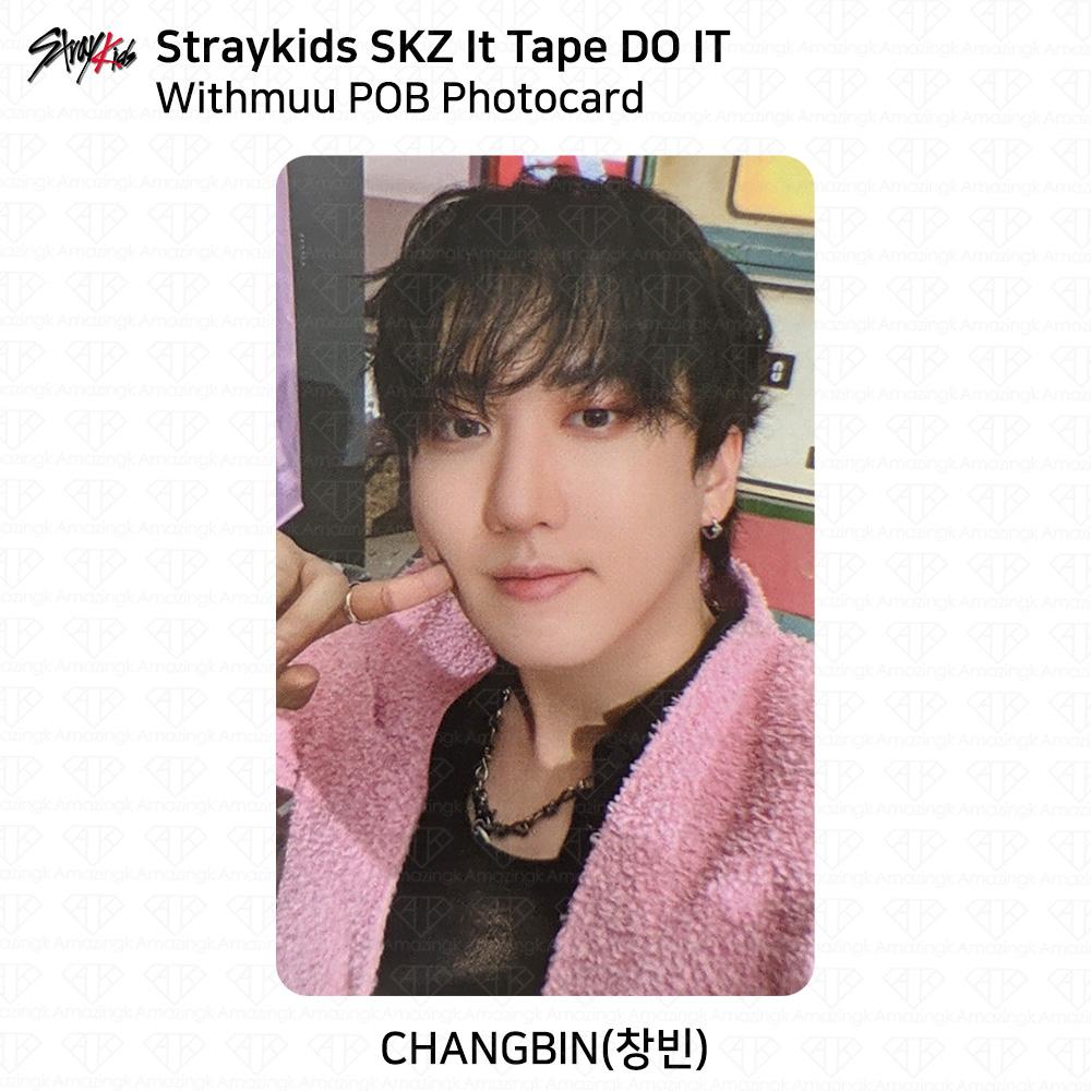 Stray Kids SKZ It Tape DO IT Withmuu POB Photocard Bangchan Leeknow Hyunjin KPOP