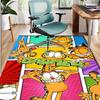 Garfield Pattern Rug, Indoor/Outdoor Mat, for Picnic, Gameroom, Bedroom, Office, Living Room, Home Decor Carpet, Birthday Gift