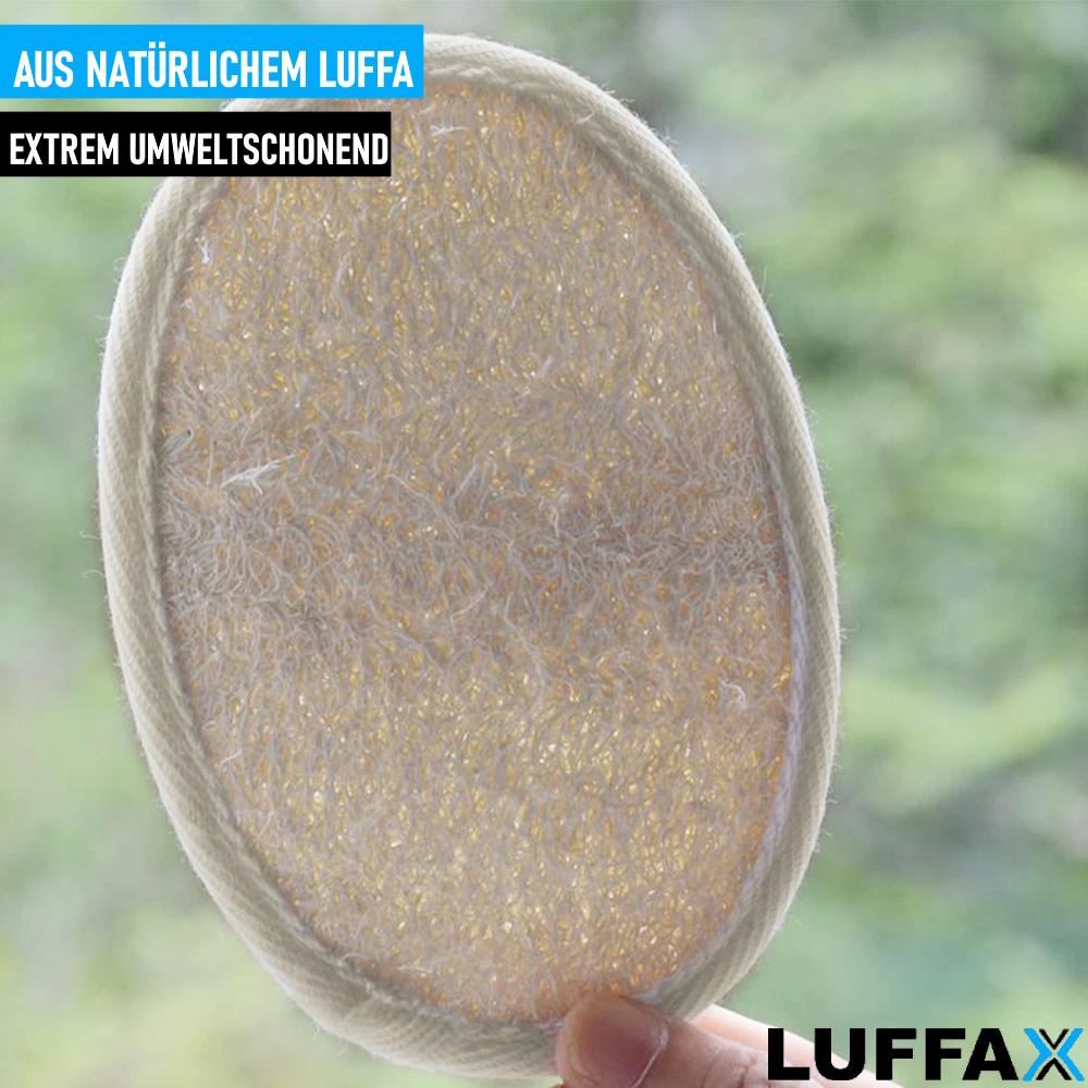 LUFFAX Luffa Sponge Massage Glove Luffa Glove Wellness Peeling Glove