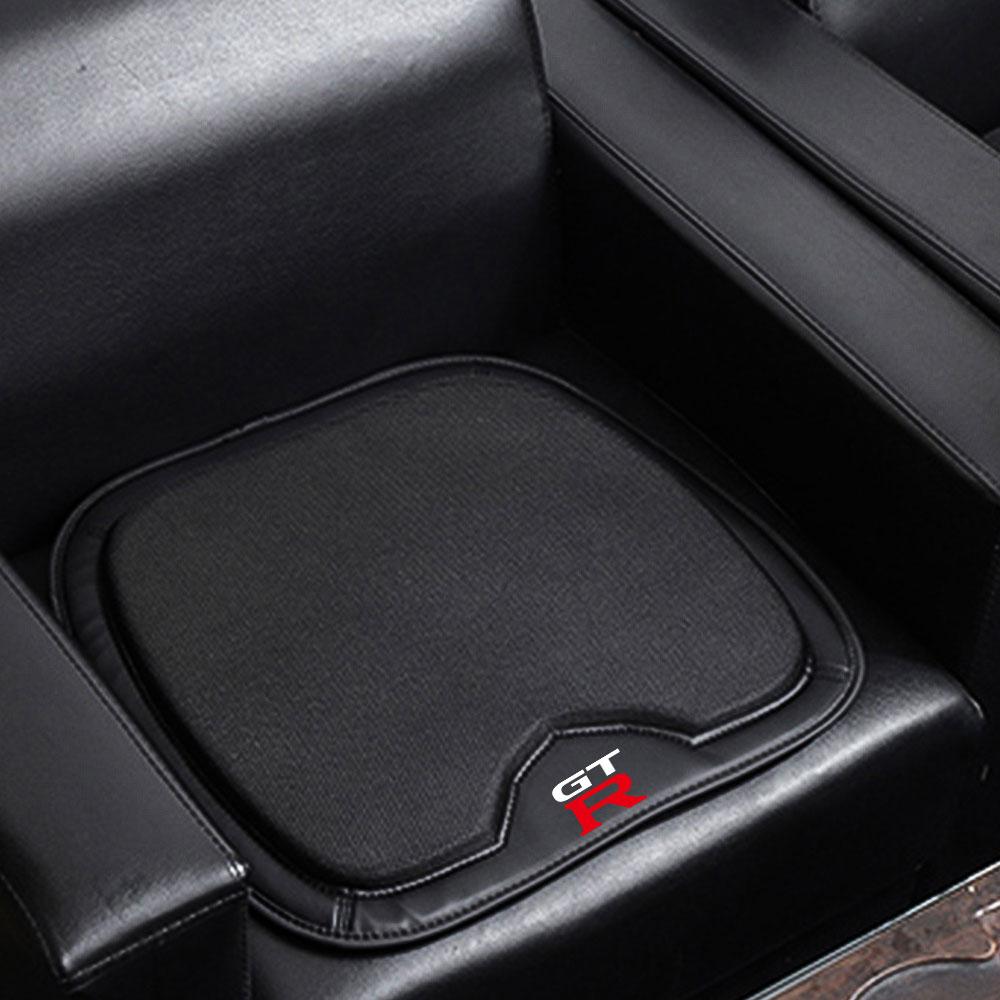 Car Seat Decorative Pad Leather Breathable Comfort Cushion Cover Accessories For Nissan Qashqai Tiida Skyline X-trail Almera