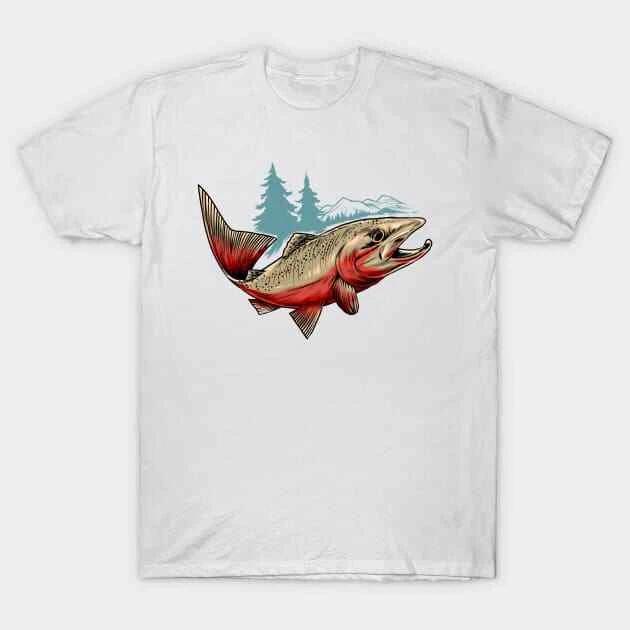 Salmon Made in Australia T-Shirt 3XL